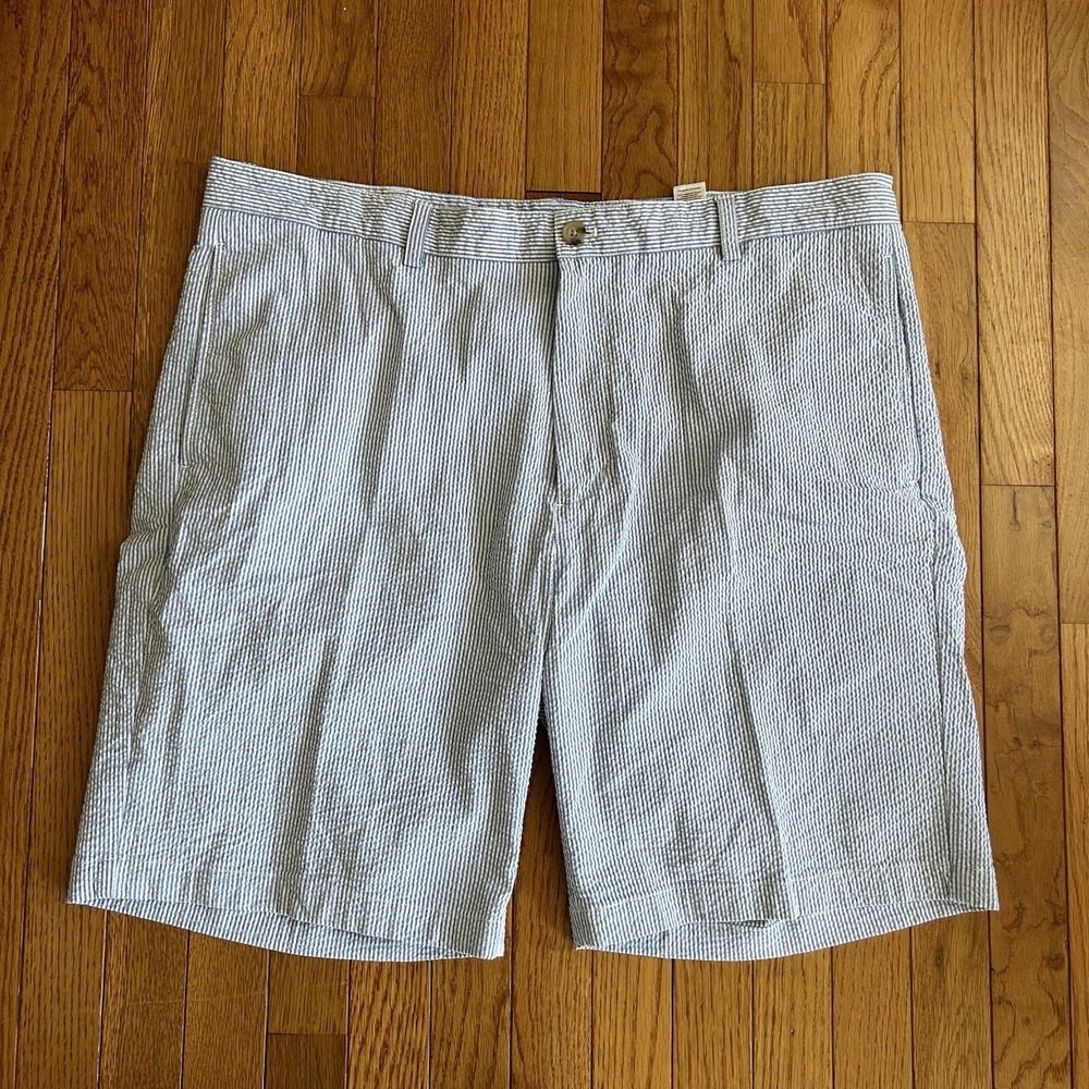 Vineyard Vines Club Shorts Mens 40ā Puckerware Blue White